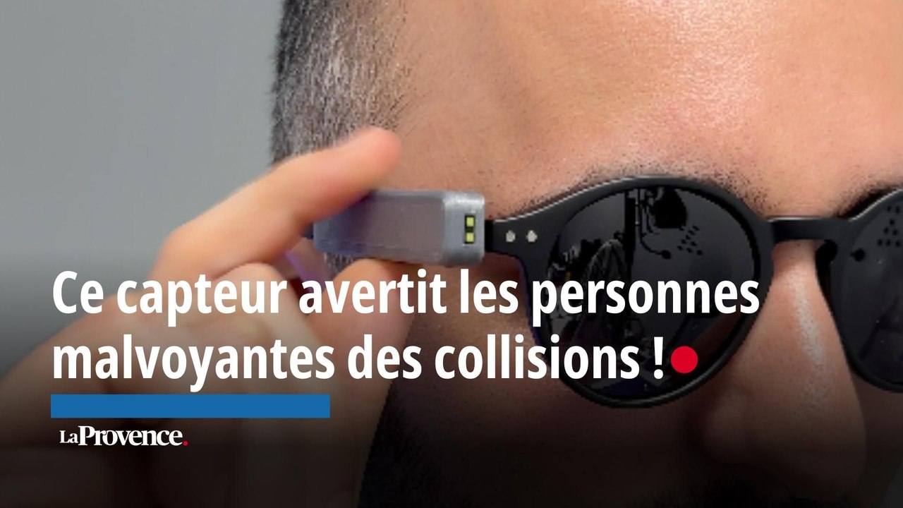 Ce capteur avertit les personnes malvoyantes des collisions !