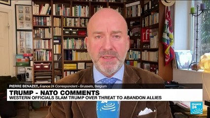 'NATO cannot be an alliance a la carte,' says EU's Borrell after Trump comments