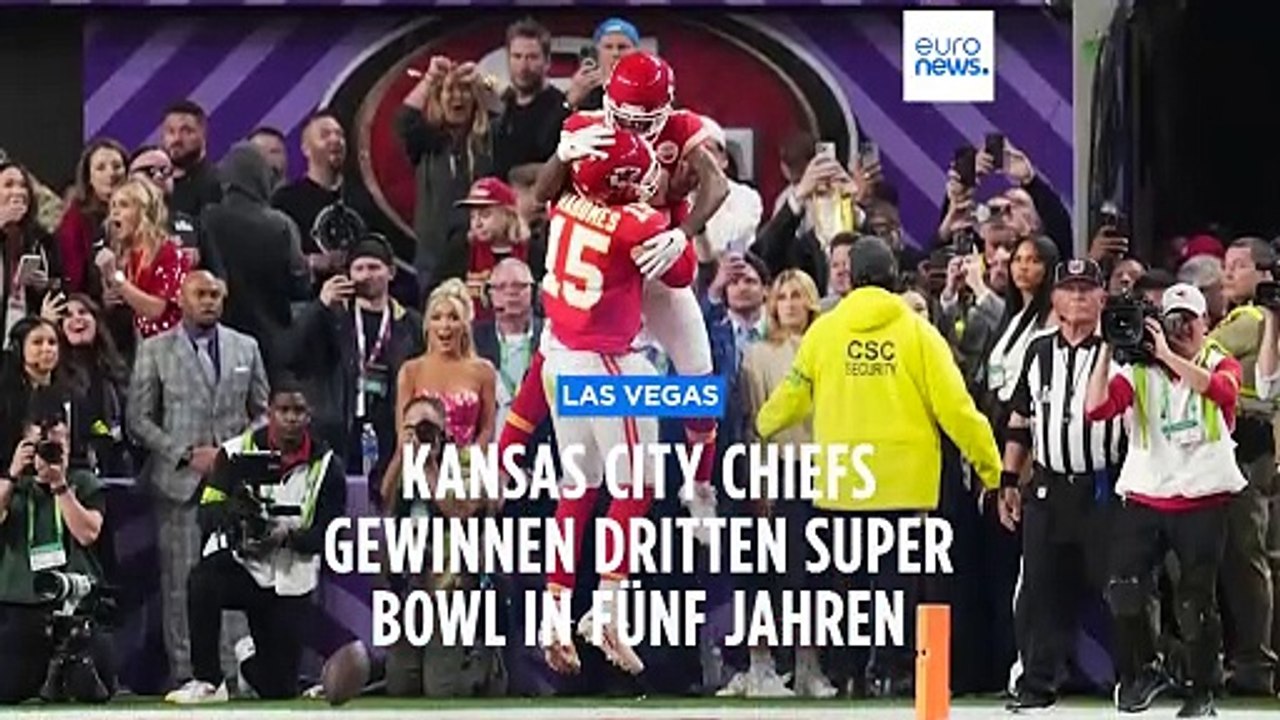Kansas City Chiefs gewinnen dritten Super Bowl in fünf Jahren