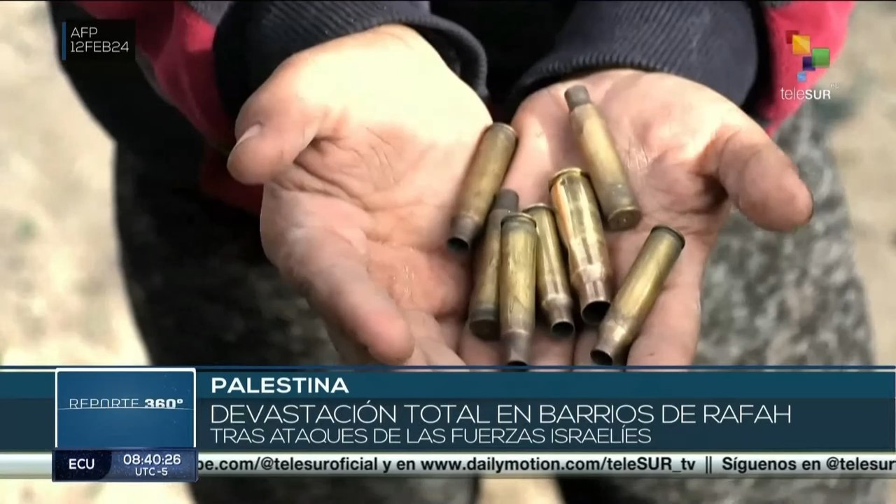 Reporte 360º 12-02: Ataque aéreo de Israel asesina a más de 100 palestinos
