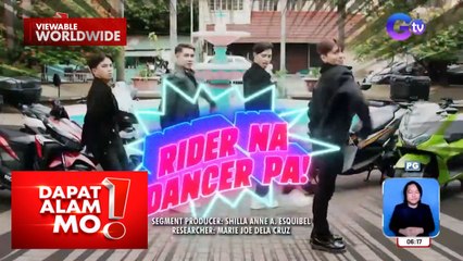 Delivery riders, good vibes ang hatid online! | Dapat Alam Mo!