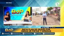 La Victoria: inician plan de desvío por obras y veredas en jirón Sebastián Barranca