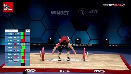 Cansu Bektaş'ın altın madalya kazandığı anlar