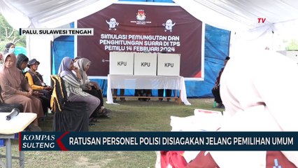 Ratusan Personel Polisi Disiagakan Jelang Pemilihan Umum
