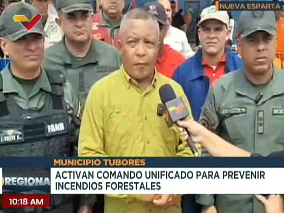 Nva. Esparta | Cuerpos de seguridad activan Comando Unificado para prevenir incendios forestales
