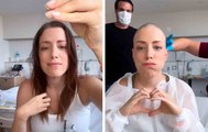 Fabiana Justus julkaisee liikuttavan videon päänsä ajamisesta leukemiahoitojen vuoksi