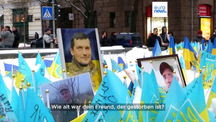2 Jahre Krieg, Zerstörung und Leid: Die Ukraine glaubt dennoch an den Sieg