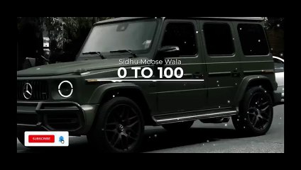 0 TO 100 by Sidhu Moose wala | slowed and reverb | lofi songs