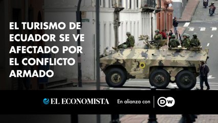 El turismo de Ecuador se ve afectado por el conflicto armado