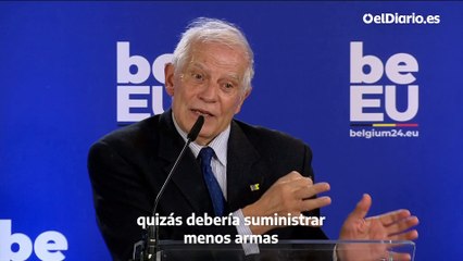 Borrell, sobre la orden de Netanyahu de evacuar Gaza: “¿Dónde van a ser evacuados? ¿A la luna?”