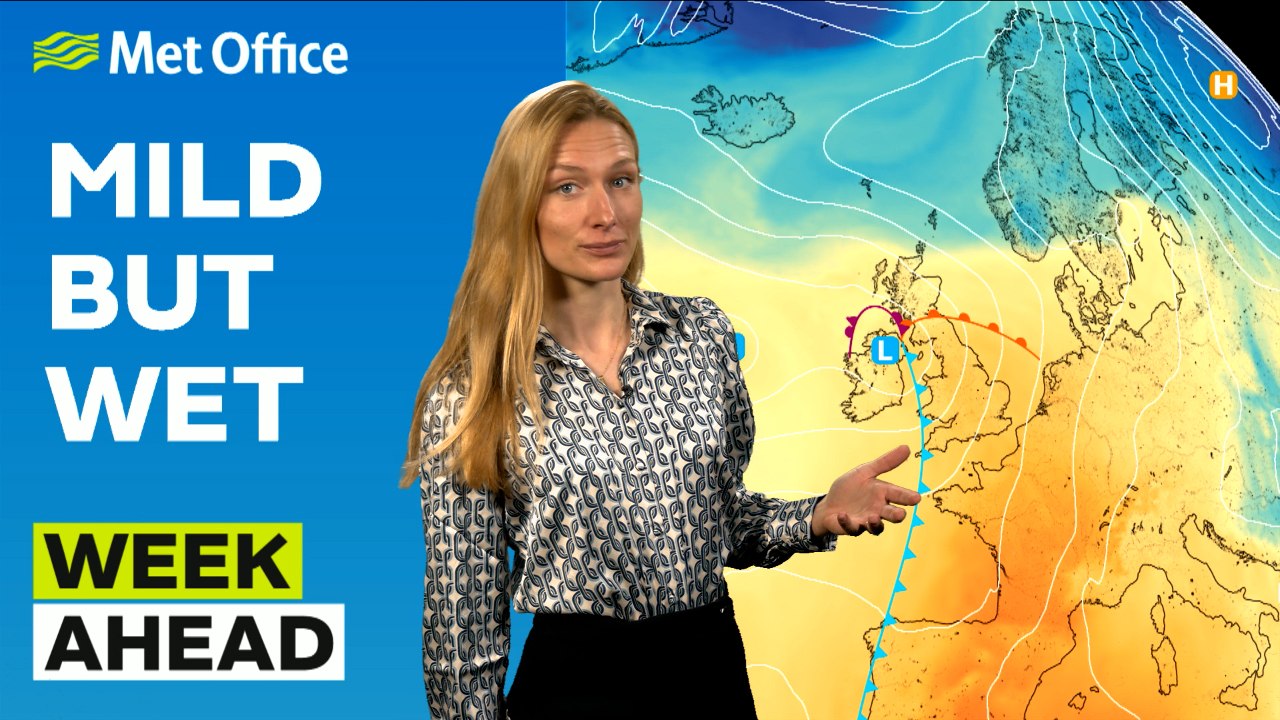 Week Ahead 12/02/2024 – A mild but unsettled week- Met Office UK ...