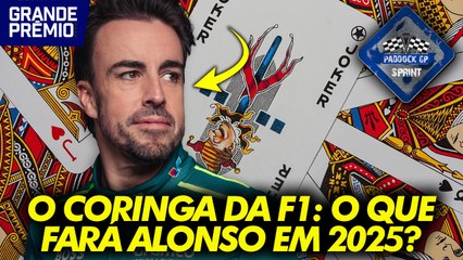 ALONSO na MERCEDES em 2025? O que fará o único CAMPEÃO DA F1 sem contrato? | Paddock Sprint