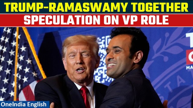 Donald Trump Mar-A-Lago Gala: Vivek Ramaswamy, Trump enter together; what does it mean? | Oneindia