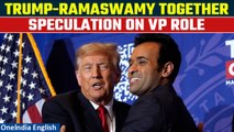 Donald Trump Mar-A-Lago Gala: Vivek Ramaswamy, Trump enter together; what does it mean? | Oneindia
