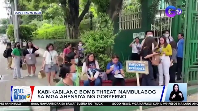 STATE OF THE NATION PART 1 & 3: kabi-kabilang bomb threat, iniimbestigahan; Batang sumayaw sa saliw ng busina ng truck, atbp