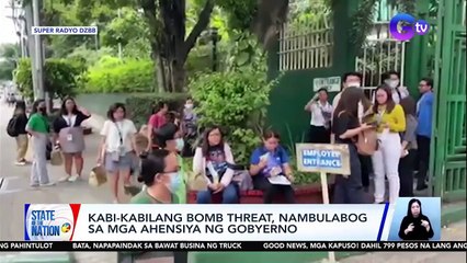 STATE OF THE NATION PART 1 & 3: kabi-kabilang bomb threat, iniimbestigahan; Batang sumayaw sa saliw ng busina ng truck, atbp
