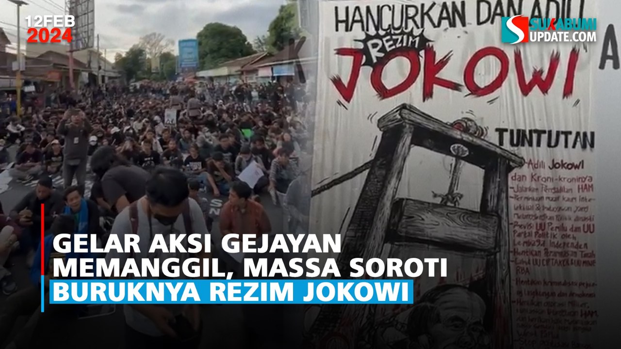 Gelar Aksi Gejayan Memanggil, Massa Soroti Buruknya Rezim Jokowi