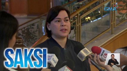 VP Sara sa ugnayan nila ni PBBM: We have no problem with each other | Saksi