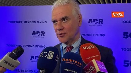 50esimo AdR, Zangrillo: "Aeroporto Fiumicino punto di scambio e incontro"