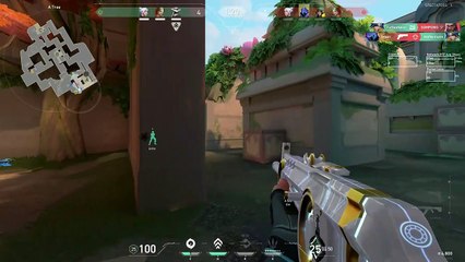 4 kills on lotus - Valorant Clip