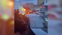 Başakşehir'de otomatik silahlarla havaya ateş eden magandalar yakalandı