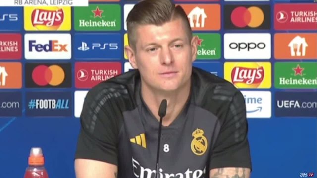 Kroos responde sobre su renovación antes del partido de Champions en Leipzig
