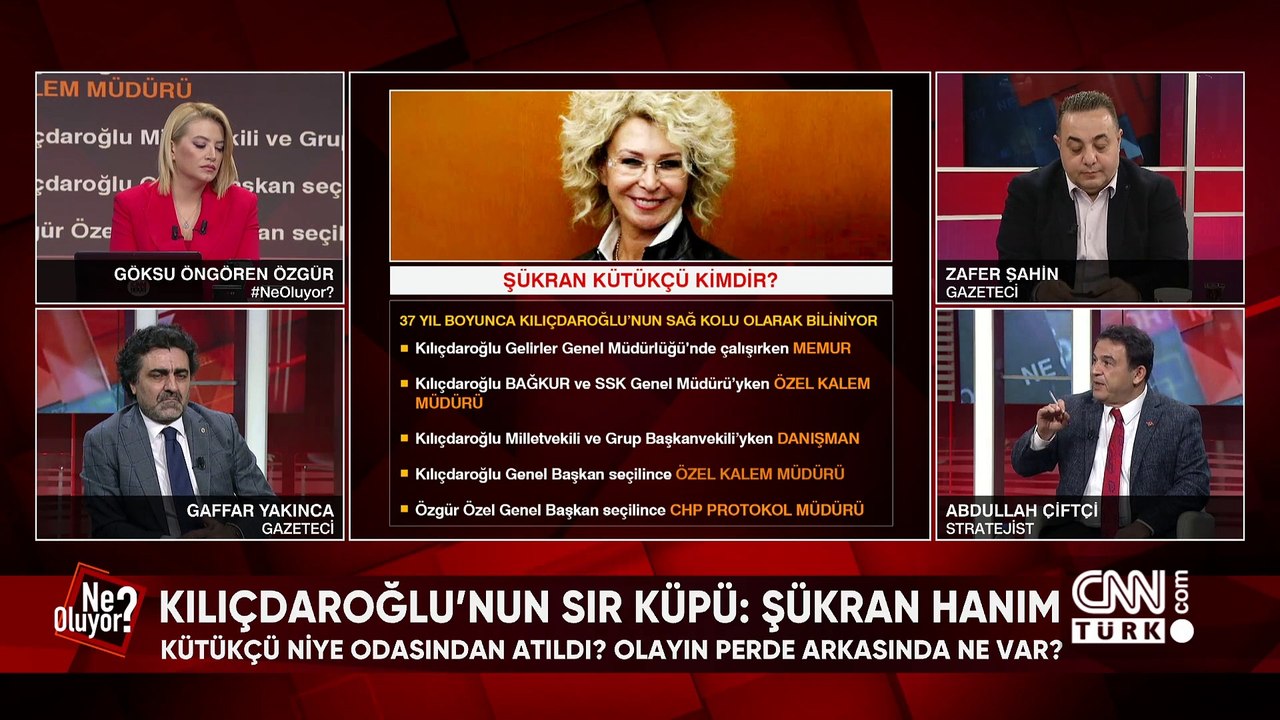 Şükran Kütükçü niye odasından atıldı? CHP Hatay meselesini nasıl çözecek? İBB'de DEM ve Yeniden Refah etkisi ne olur? Ne Oluyor?'da tartışıldı
