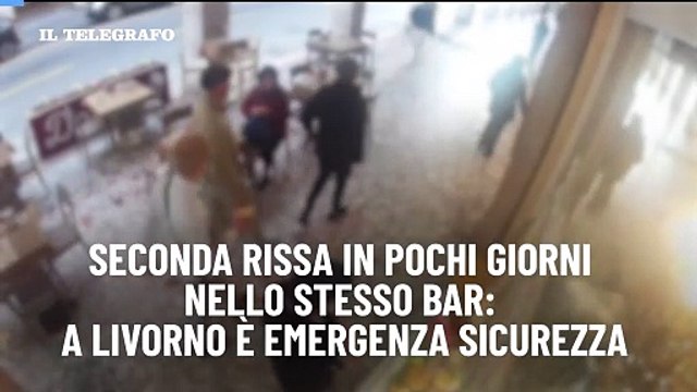 Seconda rissa in pochi giorni nello stesso bar: a Livorno ? emergenza sicurezza