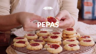 PEPAS CASERAS | Receta de Pepas con Membrillo - CUKit!