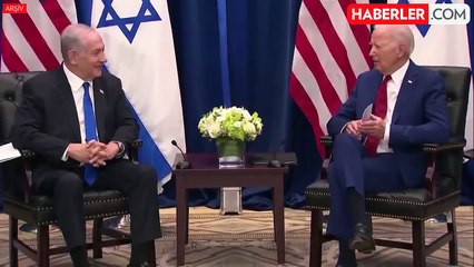 Birbirlerine düştüler! ABD Başkanı Joe Biden'den Netanyahu'ya küfür