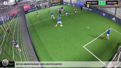 But de Adrien PAGANI - WOLVES FIVE UNITED