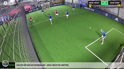 Faute de OSCAR GONZALEZ - WOLVES FIVE UNITED