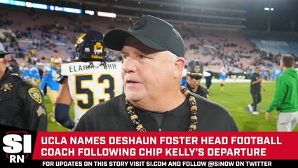 UCLA Names DeShaun Foster Head Football Coach