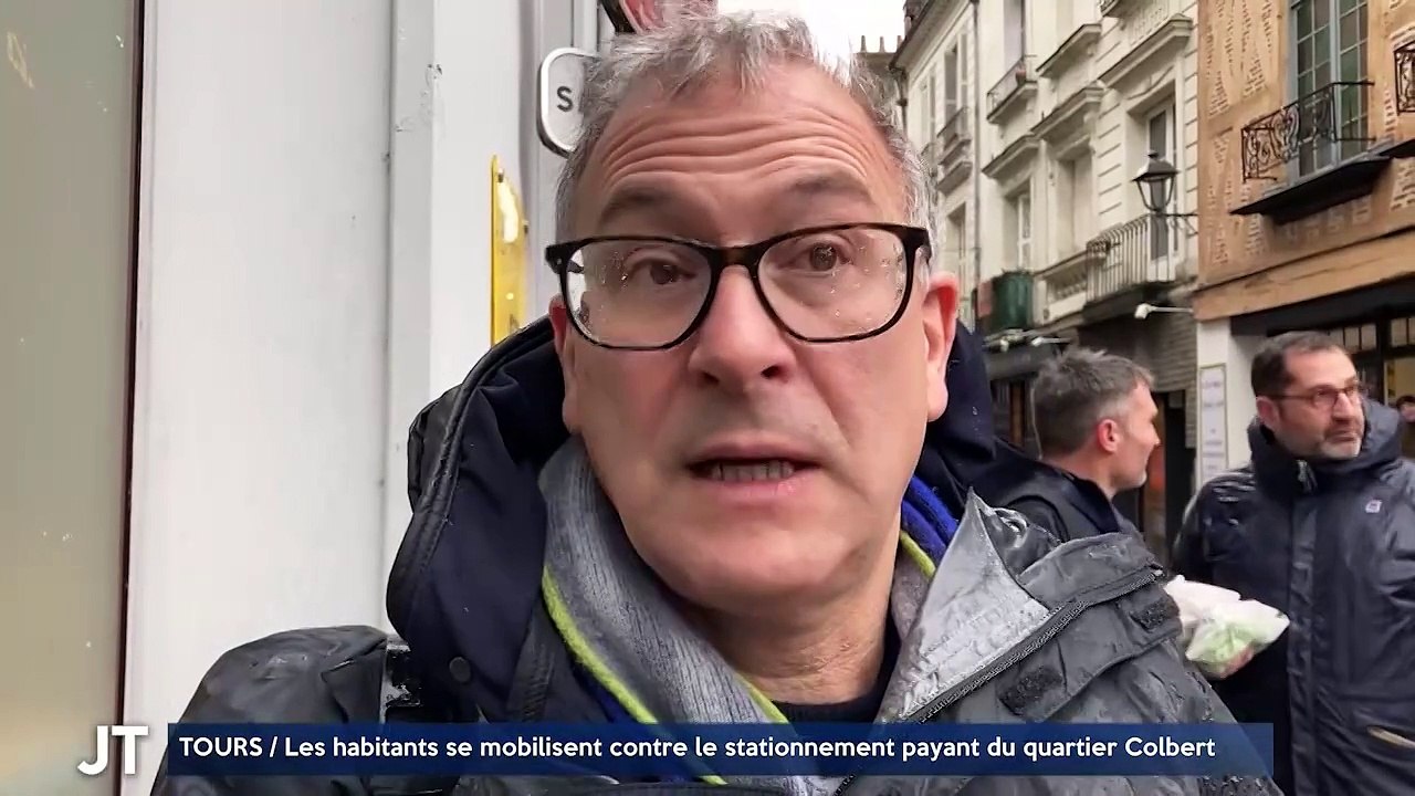 TOURS / Les habitants se mobilisent contre le stationnement payant du quartier Colbert