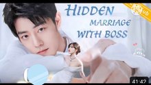 ENG Sub Hidden Marriage With Boss EP01 Chinese drama