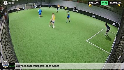 Faute de zinedine zidane - BOCA JUNIOR
