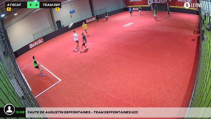 Faute de Augustin Deffontaines - Team Deffontaines H23