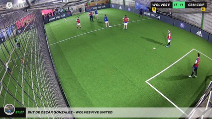 But de OSCAR GONZALEZ - WOLVES FIVE UNITED