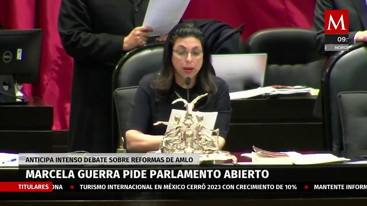 Marcela Guerra prevé intenso debate por reformas de AMLO