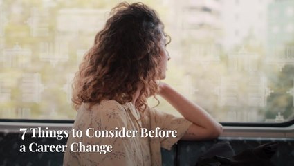 7 Things to Consider Before a Career Change I Marie Claire