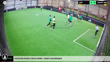 Faute de charly DE OLIVEIRA - Saint-Mauresque