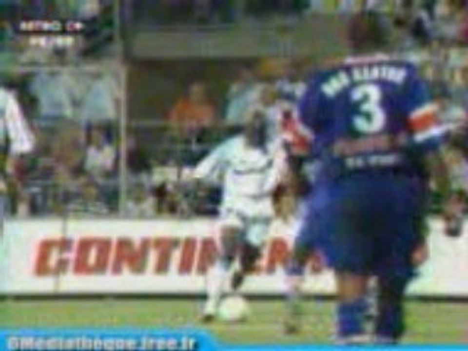 OM Match Marseille-Montpellier (5-4), 3e j. D1, 1998-99.
