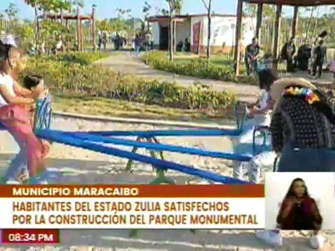 Zulia | Ciudadanos disfrutaron de actividades recreativas en el Parque Monumental Ana María Campos