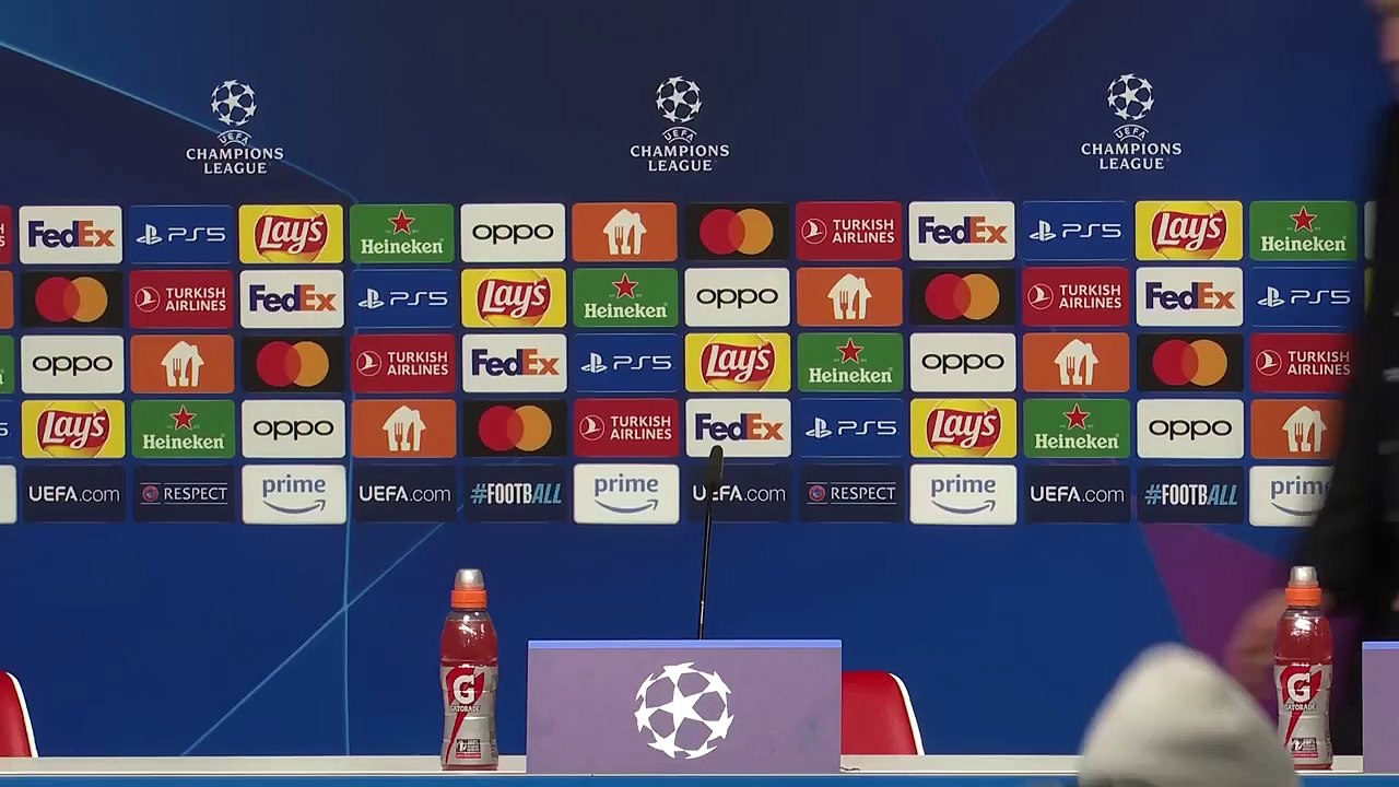 FOOTBALL: UEFA Champions League: Real Madrid post-match reaction (Ancelotti)