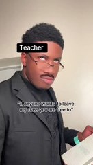 When you try to act rebellious