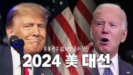 [영상] 미 대선의 중심에서 '테일러 스위프트를' 외치다 / YTN