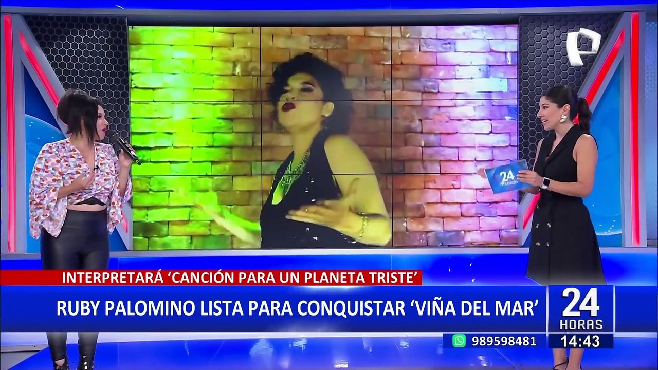 Rubí Palomino lista para conquistar la Quinta Vergara en ‘Viña del Mar 2024’