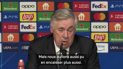 Real Madrid - Ancelotti heureux de sa défense et d’avoir “un petit avantage” pour le retour