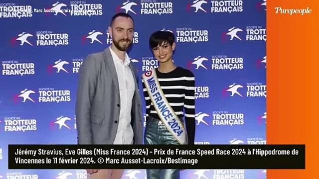 PHOTOS Eve Gilles ravissante en pantalon métallique, une Miss France folle amoureuse dans les parages