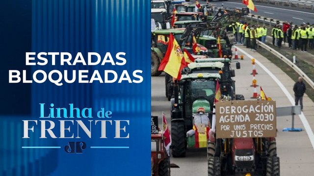 Descontentamento entre agricultores espanhóis persiste diante de leis restritivas | LINHA DE FRENTE